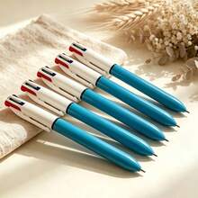 Multi-Color Ball Pens, 1.0mm Tip, 4-In-1 Retractable Cute Nurse Pens, 4 Colors In 1, Suitable For School, Student, Nurse Notes, Whiteboard, Office Supplies Back To School - Multicolor - View 7