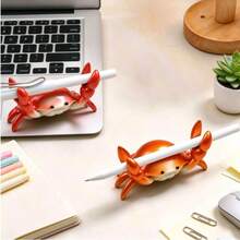 Fashionable Space-Saving Crab-Shaped Desktop Organizer, Multifunctional Phone Stand, Pen Holder, Glasses Rack, Jewelry Tray, Cute Office Decor Home Desktop Accessory - Multiple Styles - View 15