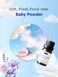 EMBRACEX. Minyak Wangi Bedak EMBRACEX 10ml - Segar & Lembut - Cocok untuk Lilin, Pembakar Aromaterapi, Diffuser, Ideal untuk Penggunaan Sehari-hari, Aroma Elegan - Bedak Bayi - View 9