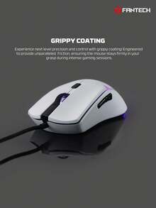 FANTECH VX7V2 Wired Gaming Mouse, RGB Lighting, 6-Key Programmable, 8000 DPI, Symmetrical Anti-Slip Esports Mouse - View 5