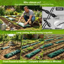 1/2pcs Large Tree Watering Mat, Slow-Release Drip Bag, Wear-Resistant Waterproof Automatic Water Collection, Garden Fruit Tree Vegetable Plant Slow-Release Irrigation Mat, Yard Nursery Gardening Maintenance Accessory - Multiple Styles - View 3