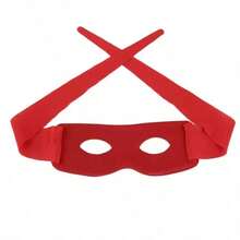 1pc Women's Solid Color Performance Masquerade Cosplay Mask Halloween Mask Eye Mask Halloween - Multicolor - View 12