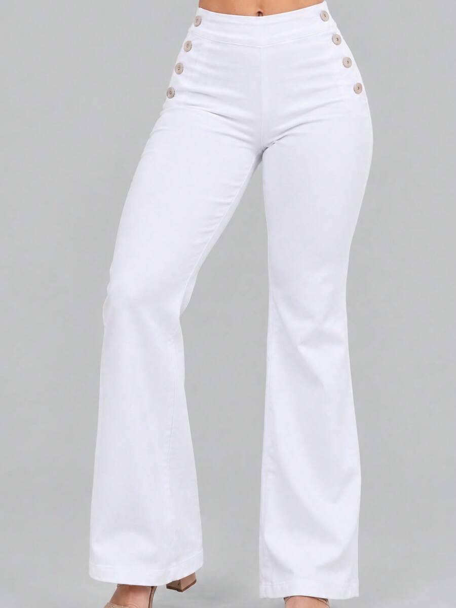 Women Jeans - White - View 1