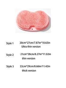 Foot Cleaning And Anti Allergic Foot Cleaner With Suction Cup - Anti Slip Shower Foot Scrub Massager, Non Scented Deep Exfoliating, Paired With Hooks, Suitable For Home Relaxation In 4 Seasons - Multicolor - View 9