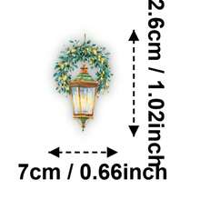 56pcs Fairy Tale Vintage Oil Lamp PET Stickers, Perfect For Scrapbooking, Journals, Laptops, Bumpers, Skateboards, Water Bottles, Computers, Phones And Other DIY Creative Graffiti Sticker Toys - Multicolor - View 3