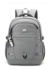 Men's Large Capacity Multi-Compartment Backpack With Reflective Strip Design, Durable And Lightweight, Suitable For Middle School, High School And College Students, Can Fit Laptop, For School, Commute, Short Trips, Travel, Outdoor Hiking, Daily Storage Bag, Gift For Boys And Boyfriends - Multicolor - View 15
