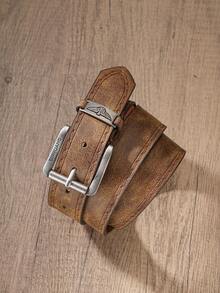 1 buah Sabuk Pria Gaya Barat Vintage, Cocok untuk Pakaian Kasual Sehari-hari, di Rumah, dan Saat Bepergian - BH1252 - View 1