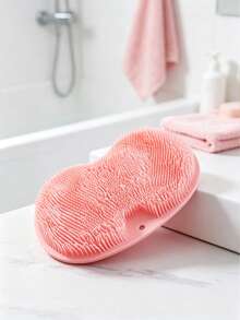 Foot Cleaning And Anti Allergic Foot Cleaner With Suction Cup - Anti Slip Shower Foot Scrub Massager, Non Scented Deep Exfoliating, Paired With Hooks, Suitable For Home Relaxation In 4 Seasons - Multicolor - View 8