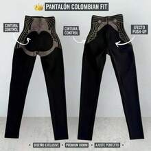 Plus Size Leggings - Black - View 2