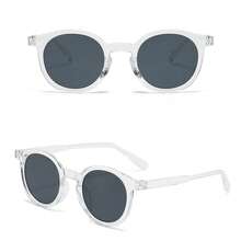 3pcs Men's Fashion Glasses Casual Personalized Small Frame Minimalist Versatile Eyewear - 3pcs Black, Transparent and Gray Combination - View 4
