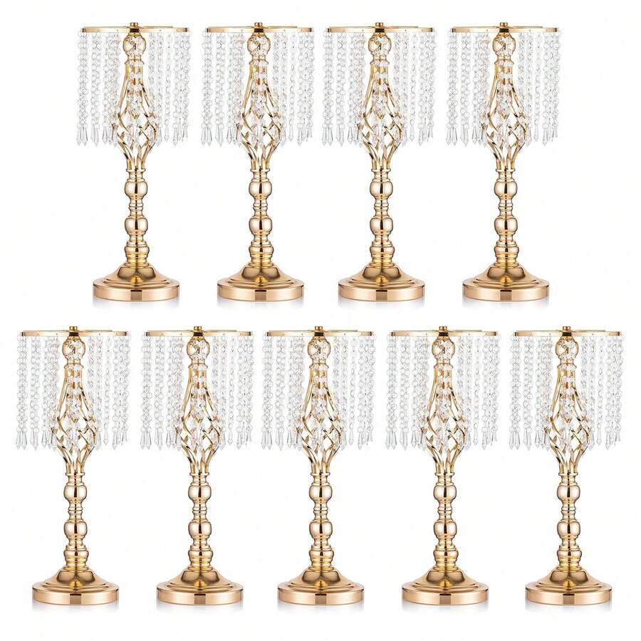 Decorative Tableware Accessories - 9 Large Gold Ones - View 1