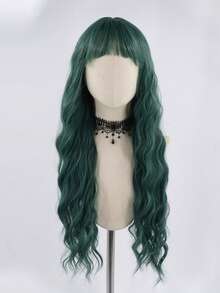 26 Inch Golden Curly Wig - Elegant Women's Wig, Middle Part With No Bangs, Fashionable Long Wig For Daily Wear - Multicolor - View 6