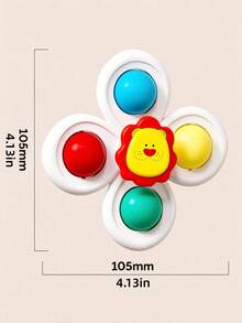 Suction Cup Cat Spinner Toy, Window Perch Companion Interactive Play Toy For Indoor Cats, Self Play Boredom Relief Cat Teaser Toy, Durable Bite Resistant Pet Toy To Burn Extra Energy - Multicolor - View 6