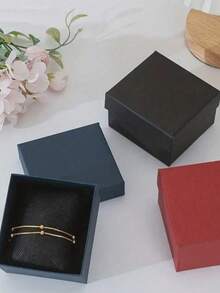 1/12pcs Classic Gift Box, High-End Watch Box, High-Quality Luxury Watch Storage Box, With Sponge Padding, Multi-Layer Bracelet Storage Box, High-End Durable Gift Packaging Box, Suitable For Electronic Watches - Multicolor - View 6