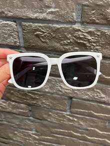 1 Pair Kids Fashion Glasses, Suitable For 3-12 Years Old Boys And Girls, Versatile Style, Comfortable And Ultra-Lightweight For Photos And Posing - Multicolor - View 15