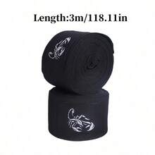 1 Pair Elastic Boxing Hand Wraps, Muay Thai Combat Fighting Sanda Sports Protective Gear Hand Wraps, Breathable And Sweat-Absorbing, Suitable For Boxing Sports, Boxing Training, Multiple Colors Available, Personalized Boxing Hand Wraps - Multicolor - View 17