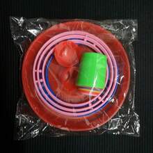 Set Mainan Gerak Sensorik Pantul Warna Acak dengan Tas Penyimpanan, Bahan Plastik PP Tahan Lama, Peralatan Latihan Kelincahan, Cocok untuk Hiburan Luar Ruangan dan Interaksi di Rumah, Alat Bantu Latihan Reaksi dan Koordinasi - Satu ukuran cocok untuk semua - View 5