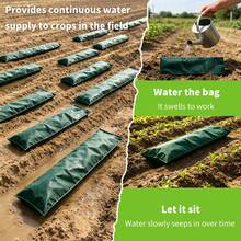 1/2pcs Large Tree Watering Mat, Slow-Release Drip Bag, Wear-Resistant Waterproof Automatic Water Collection, Garden Fruit Tree Vegetable Plant Slow-Release Irrigation Mat, Yard Nursery Gardening Maintenance Accessory - Multiple Styles - View 6