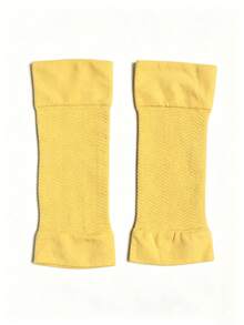 1/2pcs Arm Slimming Massage Sleeves - Breathable Elastic Compression Sleeves, Help You Firm Arms And Burn Fat! Gym Fitness Accessories - Multicolor - View 14