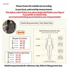 YCYC韓式秋冬條紋拼接鈕扣連帽長袖女款T恤上衣 - 灰色 - 查看 3
