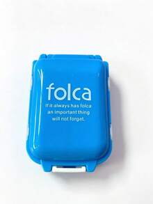 1pc Portable Pill Box, Foldable 8 Compartments, Suitable For Work, Travel, 8-Slot Design, Moisture-Proof Portable Press-Seal, Compact And Lightweight, Suitable For Travel, Handbag, Home Use (Pink/Blue/Beige) - Suitable For Vitamin, Medication, Supplement Storage, Ergonomic Design, Secure Closure - one-size - View 8