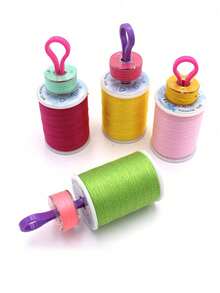 Plastic Sewing Bobbin, 2518P Multi-Function Universal Sewing Machine Bobbin, Bobbin Case, Classic Vintage Sewing Machine Accessory, Stable Thread Storage, Ideal Gift For Sewing Enthusiasts, Suitable For Mother's Day, Birthday, Christmas And Holiday Crafts - Multicolor - View 9