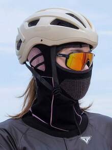Windproof Warm Head Mask Unisex Motorcycle Riding Skiing Cold-Proof Face Mask Autumn/Winter - Multicolor - View 3
