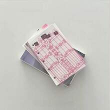 Halaman Isi Ulang Perencana M5 dengan Desain Campuran Artistik, Sisipan Buku Catatan Lepas yang Sudah Dilubangi, Kertas Scrapbook dan Catatan Multifungsi - A - View 4