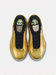 Nike Sepatu Basket Pria GIANNIS FREAK 8 SE EP Low-Top IO3141-700 - Emas - View 6