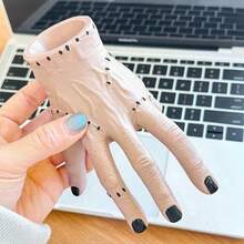 Hasbro Halloween Addams Family Severed Hand Wednesday Prank Prop Palm Severed Hand Ornament Pen Holder, Decorative Desktop Office Ornament, Perfect Gift For Halloween And Christmas - Multi-color - View 4