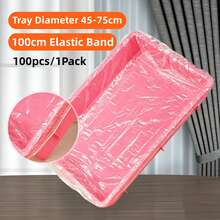 100pcs/Set Disposable Plastic Liners, Suitable For Pet/Toilet Pads, Bird Cage/Rabbit Cage, Transparent Plastic Parrot Cage Liner Bags, Cat Litter Bags, Liners, Suitable For Canary, Finch, Parrot Bird Cage And Rabbit, Guinea Pig Cage Accessories Thin Film Cover Cleaning Pads - View 13