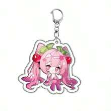 Keychain, Anime Character Charm Pendant, Cute Backpack Hanging Ornament, Collectible Merchandise, Ideal Gift For Birthday, Christmas, New Year, Party, Holiday Present - one-size - View 6