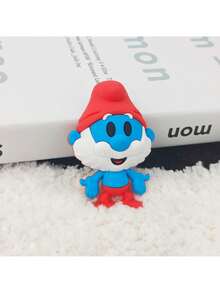 Monogram 1 miếng nam châm tủ lạnh 3D mềm Papa chính hãng, nam châm nhân vật dễ thương cho tủ lạnh và bề mặt kim loại, phụ kiện trang trí sưu tầm, quà tặng lý tưởng cho người hâm mộ - Xì Trum - Xem 4