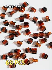 Arcticity 20pcs Mini Hair Clips, Designed For Women's Hairstyles, Strong Grip, Suitable For Decoration, Multi-Functional Hair Accessories - Brown - View 16
