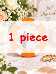 Personalized Poker Chips, Custom Photo Chips,Wedding Favor Poker Chip Set,Bachelor Party Gift, Game Night Keepsake,Personalized Casino Token - Multicolor - View 44