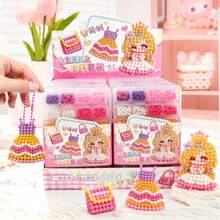 1pc Princess Arrival Magic Water Mist Bead Full Set Material Kit, Perler Bead Material Kit Full Set Toy - Multicolor - View 2