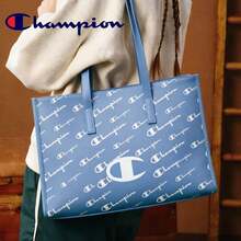 Champion Versatile Large Capacity Outdoor Sports Retro Collegiate Style Casual Bag - Blue - View 8