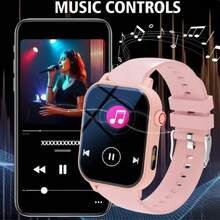 ZhiKexing Set Kombo Jam Tangan Olahraga Pintar + Earbud Nirkabel, Layar HD 1,83 Inci, Baterai 260mAh, Mendukung Panggilan Nirkabel, Pemutaran Musik, Notifikasi Pesan, Dengan Lampu LED, Kalkulator, Jam Alarm, dan Lainnya, Kompatibel dengan Android dan iOS, Desain Modern yang Modis, Hadiah Ideal untuk Pria, Wanita, Pasangan, atau Orang Tua - View 4