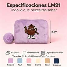 Women Wallets - LM21-LILA - Übersicht 7
