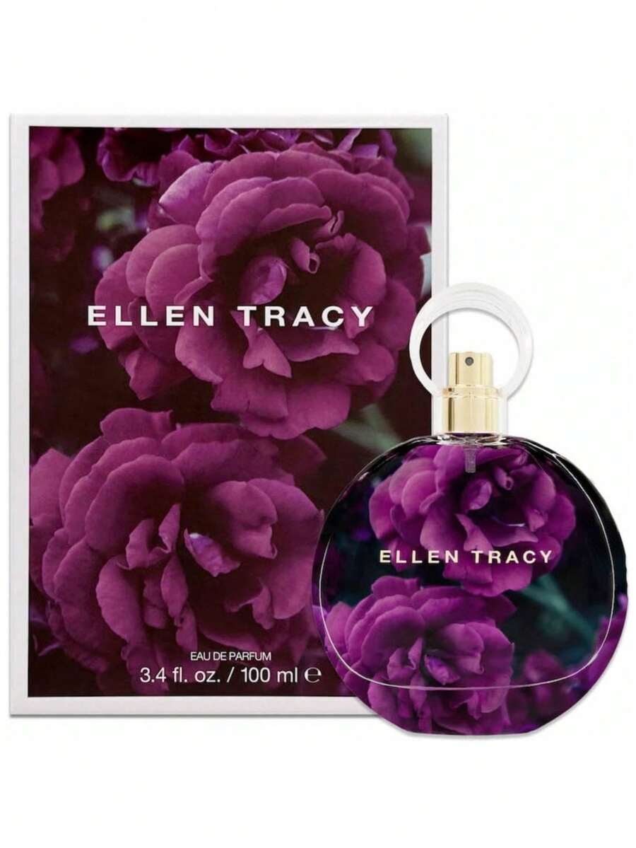 Ellen Tracy Dream Florals Purple Rose 100ml EDP Spray - Rose - View 1