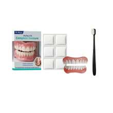 False Teeth Decoration & Cleaning Set, Comfortable Wear Teeth Enhancer For Smile Beauty, Includes 6 Cleaning Tablets, Natural Look Smile Accessory, Suitable For Parties, Daily Makeup, Halloween, Christmas - Multi-color - View 10