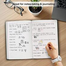 A5 Lined Notebook Journal With Gold Letter Deer Head Pattern Daily ...