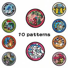 Hasbro 500pcs/Roll Stiker Dekoratif Kartun Pokémon untuk Jurnal dan Penyegelan - MultiWarna - View 3