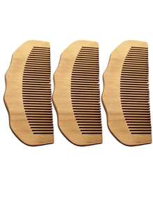 Wooden Hair Comb Gift Set, Essential For Pregnancy, Wavy Comb, Perfect Gift For Expectant Mothers - Multicolor - View 9