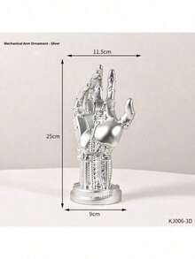 1pc Cyberpunk Mechanical Hand Game Controller Holder Headphone Stand Desktop Ornament Room Storage Organizer - Birthday Gift - Perfect Gift - Holiday Gift - Multicolor - View 9