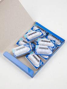 100/50/30pcs Stainless Steel Razor Blades, Manual Razor Blades, Vintage Razor Blades, Double Edge Men's Razor Blades, Suitable For Home, Salon Or Hotel Travel Use - Safety Razor - View 3