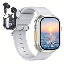 Sports Smart Watch + Earphone Set, 2.01 Inch HD Display, Wireless Calling, Multiple Sports Modes, Sedentary Reminder And Other Functions, Suitable As Gift For Friends And Couples, Compatible With Android And IOS - View 8