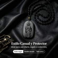 Women Pendant Necklaces - Black - View 4