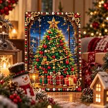 DIY Christmas Pearl Diamond Painting Kit, Pearl Handmade Craft Set, Colorful Pearl Beads Holiday Wall Decor, Christmas Home Decor Handmade, Suitable For Adults - A - View 16