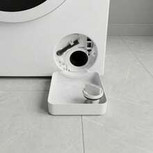 1pc Washing Machine Drain Tray, Washing Machine Drain Funnel, Drip Tray For Cleaning Lint Filter - Water Tray - View 5
